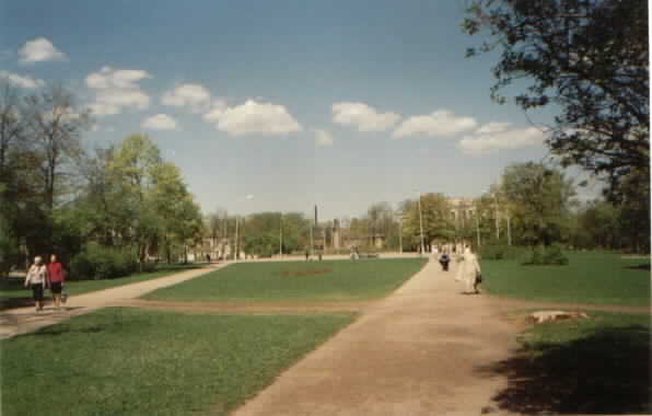 Соборная площадь - площадь Ленина. 2002 год.