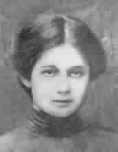 Ученица Мариинской гимназии Аня Горенко (Поэт Анна Ахматова), 1904 год.