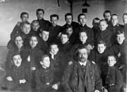 VII класс Царскосельской Николаевской гимназии. 1907 год.