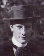 Юрий Кос во время учебы в университете г. Осло, ок. 1916 г.