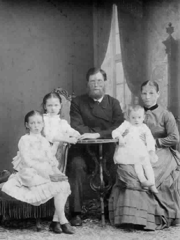 Семья афанасьевых. Царское Село, 1888 год.